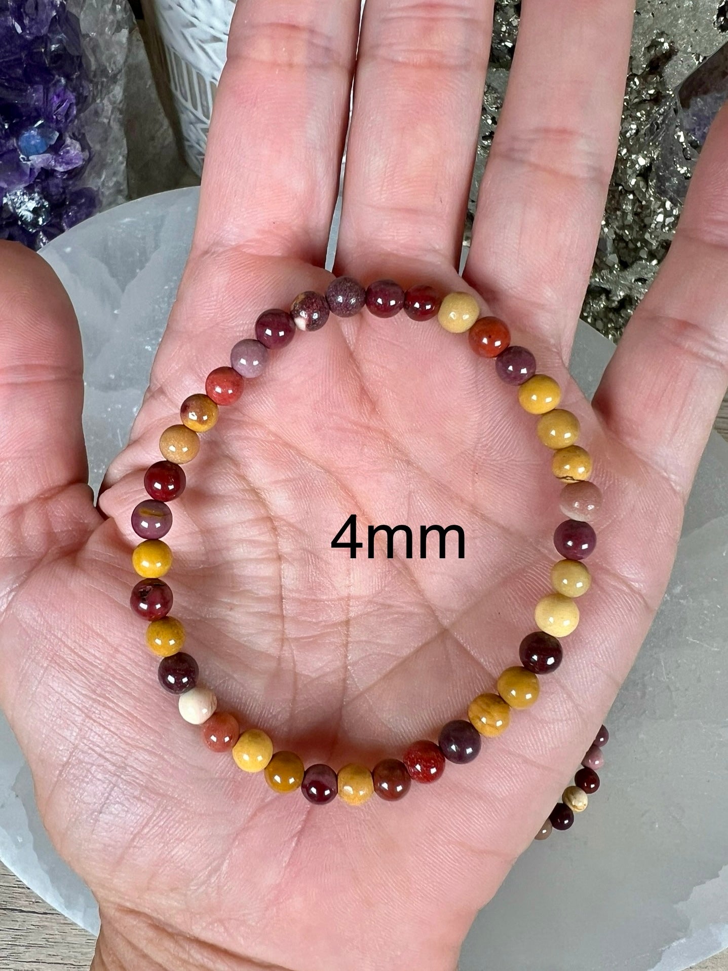 Mookaite Bracelet - Purple Door Alchemy