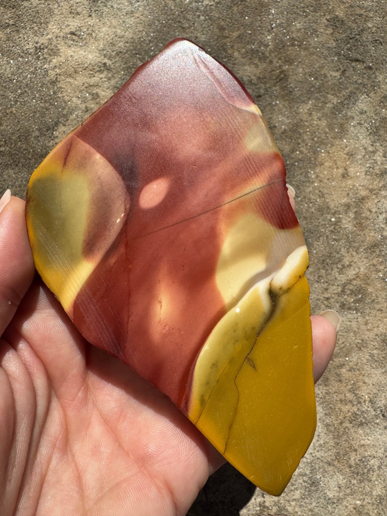 Mookaite Slab 137g - Purple Door Alchemy