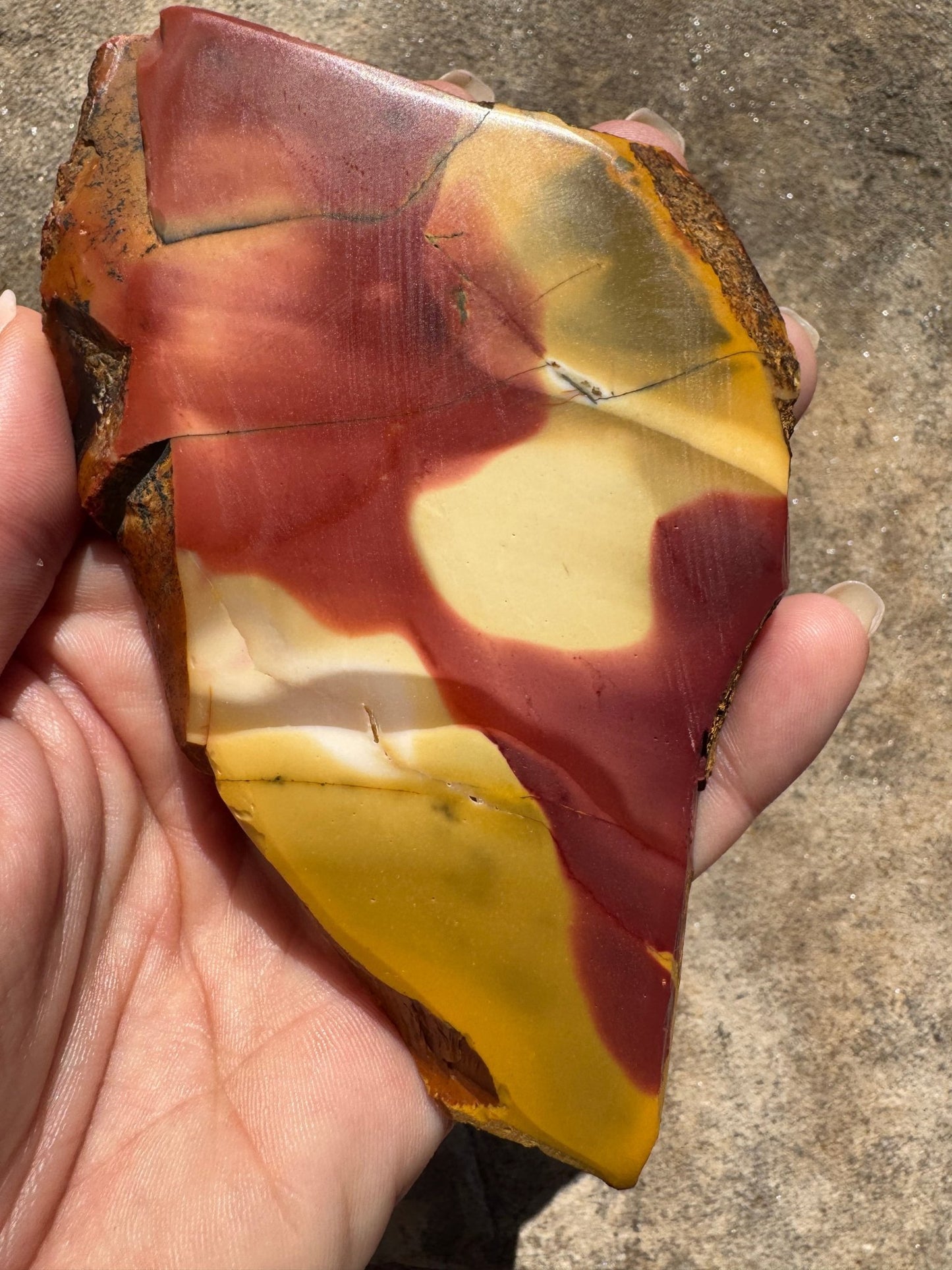 Mookaite Slab 137g - Purple Door Alchemy