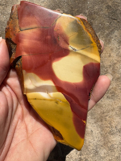 Mookaite Slab 137g - Purple Door Alchemy