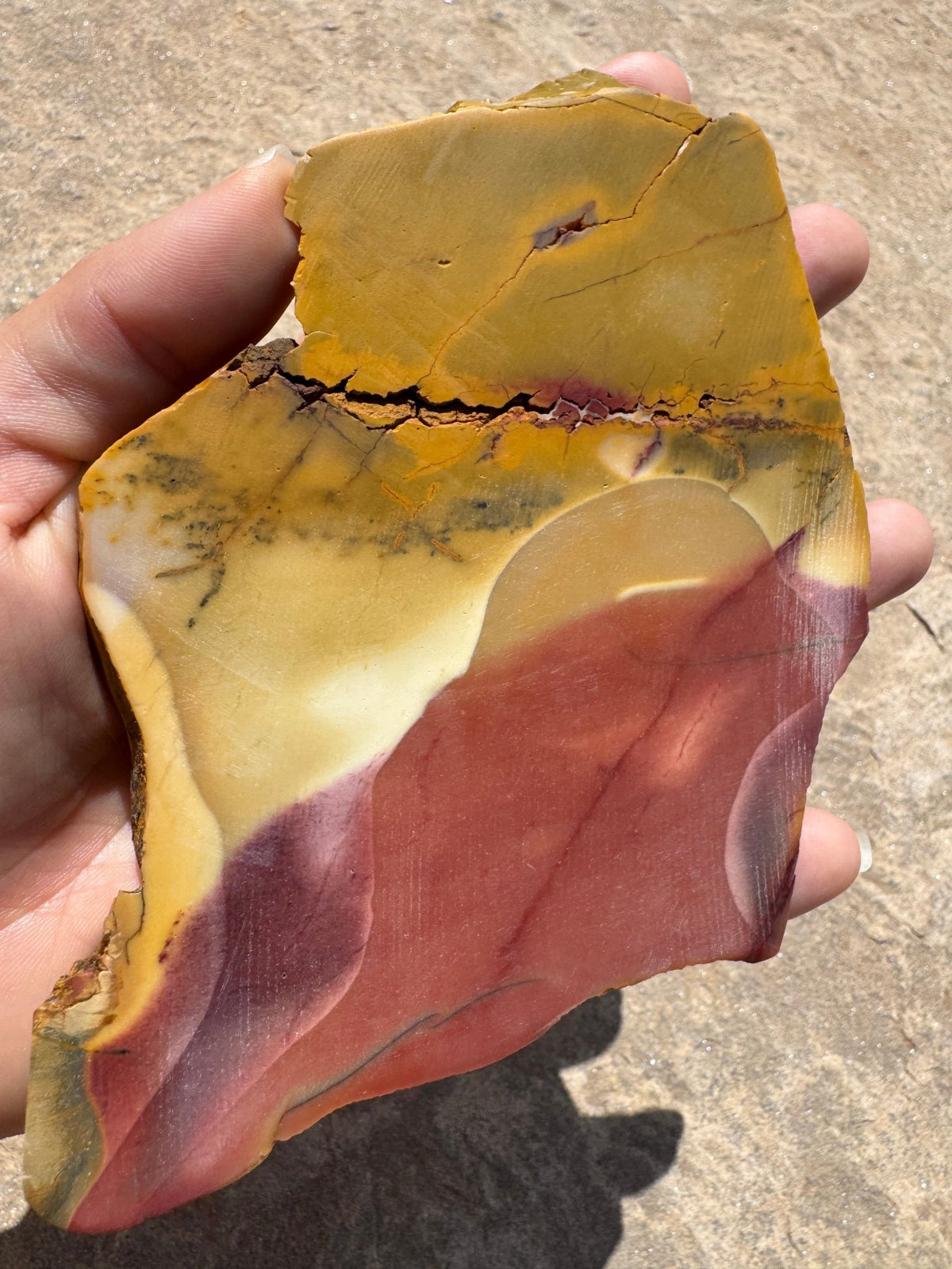 Mookaite Slab 226g - Purple Door Alchemy