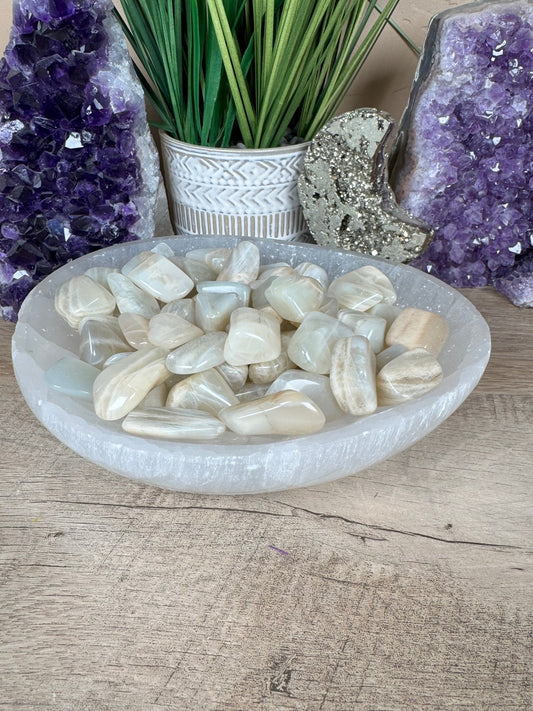 Moonstone Tumble - Purple Door Alchemy
