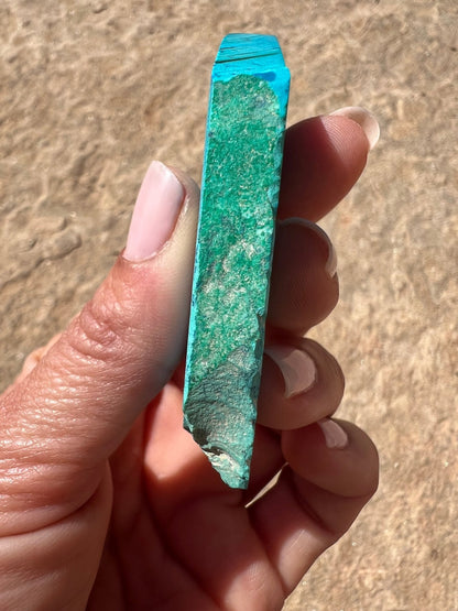 Namibian Chrysocolla Slab 29g - Purple Door Alchemy