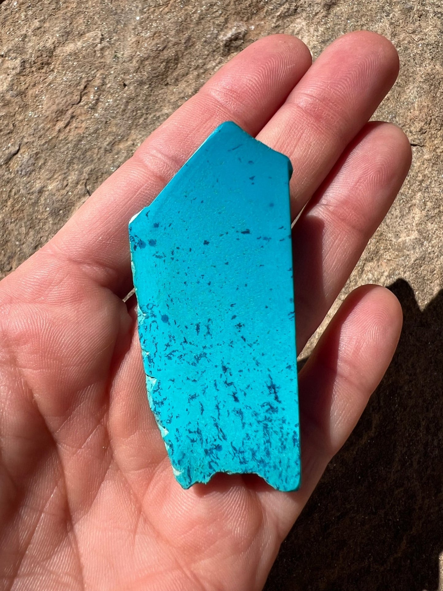 Namibian Chrysocolla Slab 29g - Purple Door Alchemy