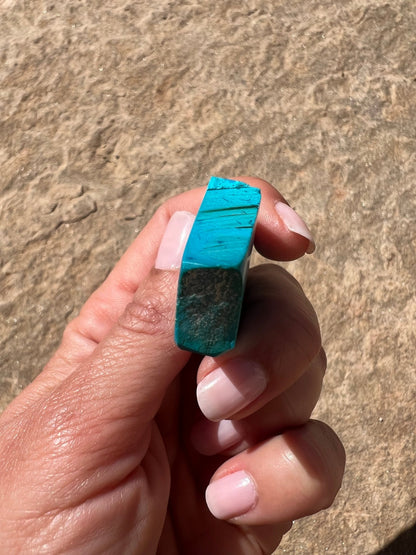 Namibian Chrysocolla Slab 29g - Purple Door Alchemy
