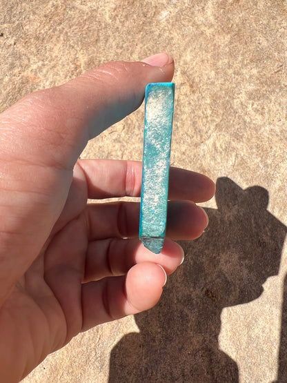 Namibian Chrysocolla Slab 61g - Purple Door Alchemy