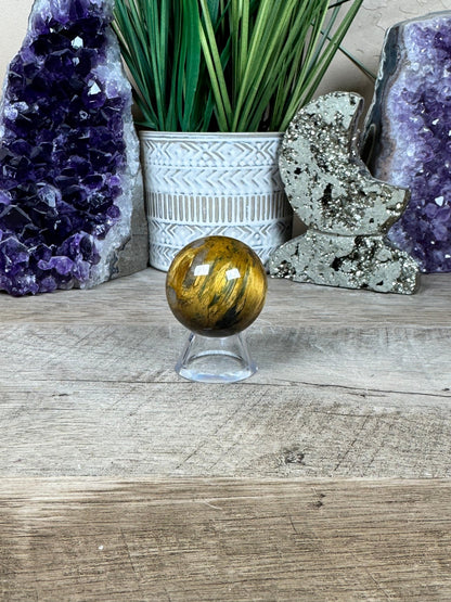 Nellite Sphere 40mm, 10 - Purple Door Alchemy