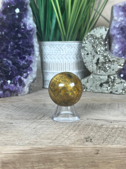 Nellite Sphere 40mm, 6 - Purple Door Alchemy