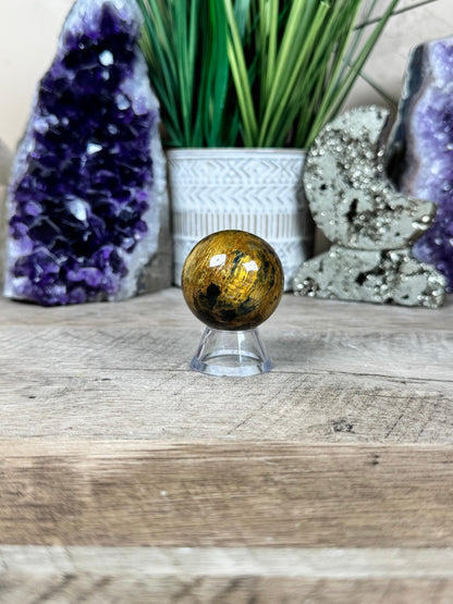 Nellite Sphere 40mm, 7 - Purple Door Alchemy