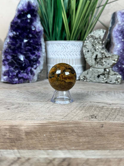 Nellite Sphere 40mm, 7 - Purple Door Alchemy