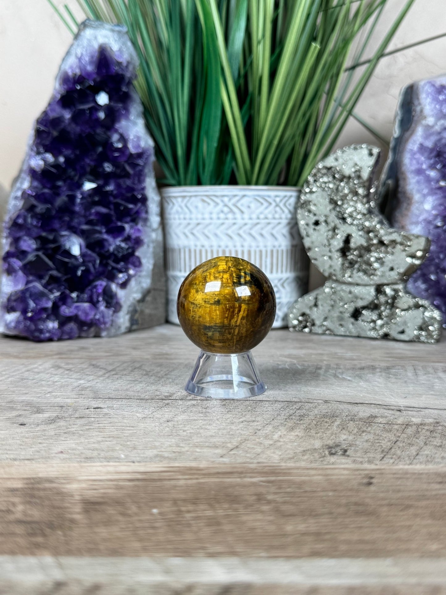 Nellite Sphere 40mm, 8 - Purple Door Alchemy