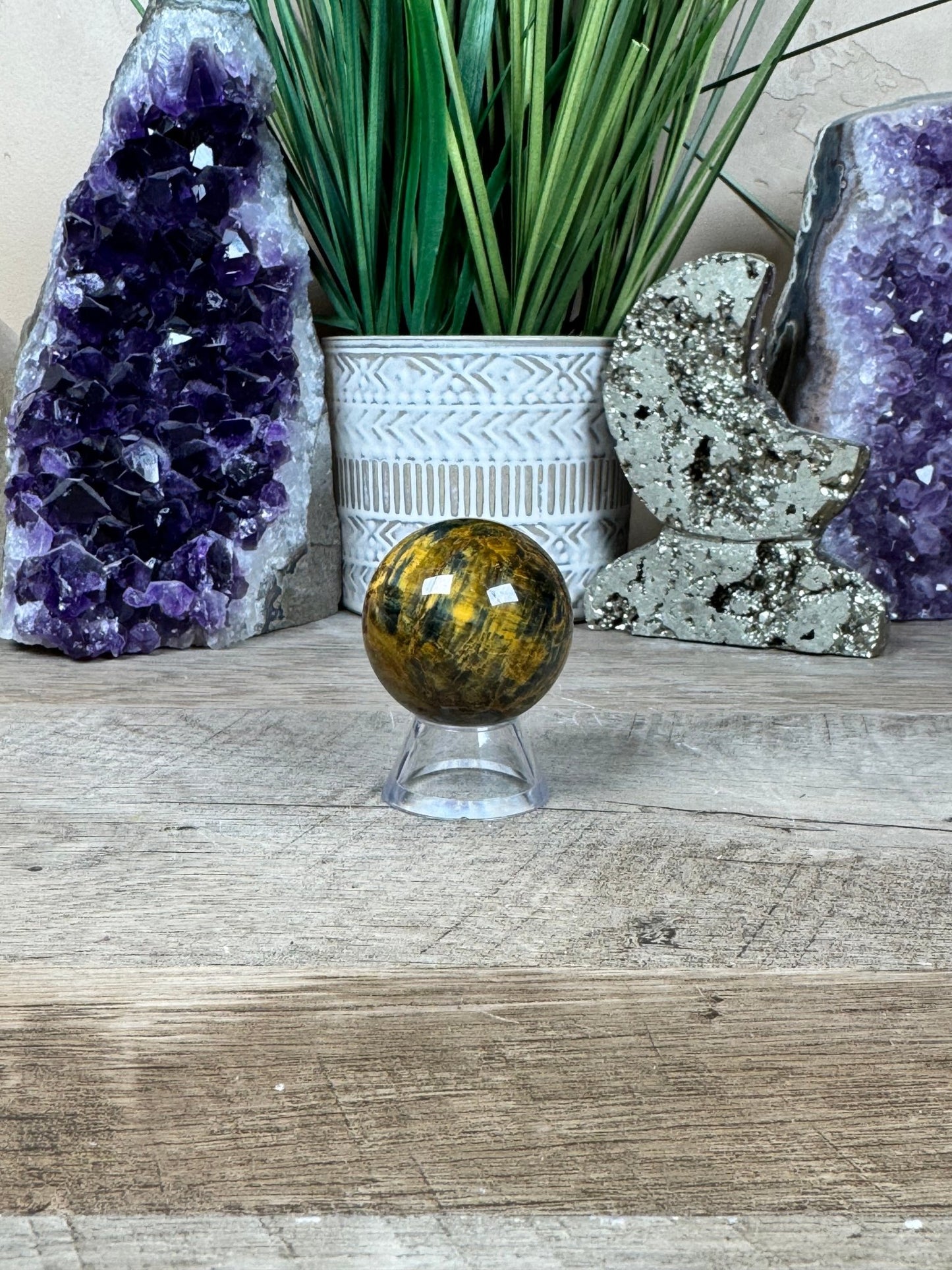 Nellite Sphere 40mm, 9 - Purple Door Alchemy