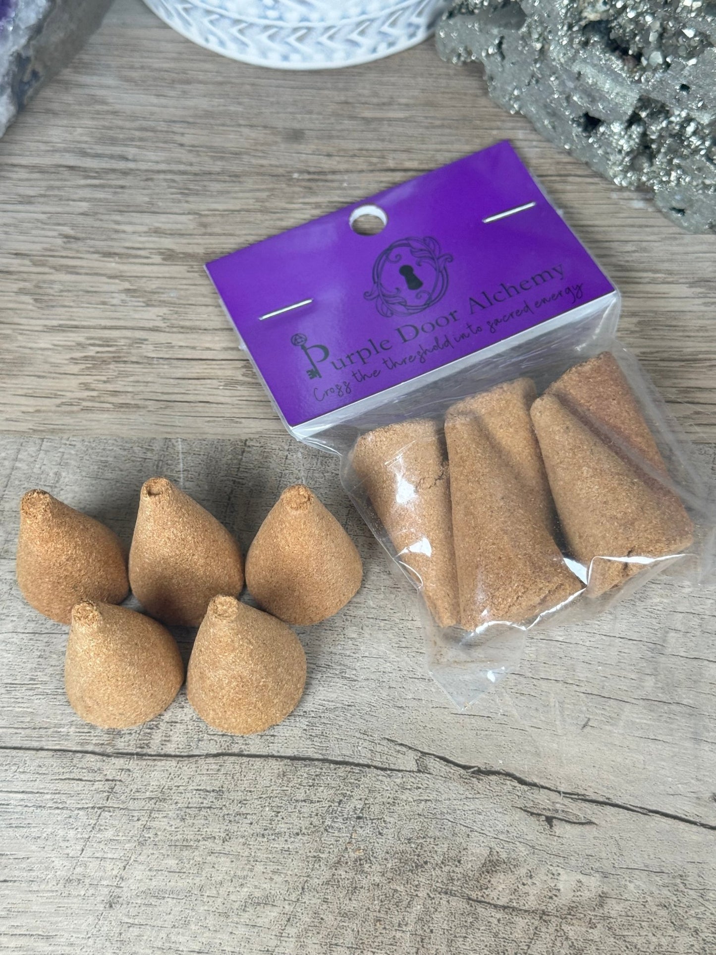 Palo Santo Cones - Purple Door Alchemy