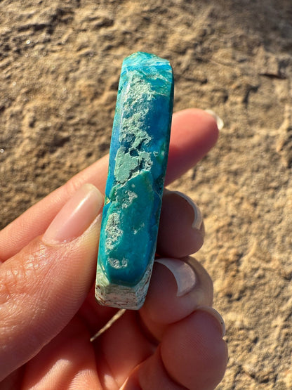 Peruvian Blue Opalina Slab 22g - Purple Door Alchemy