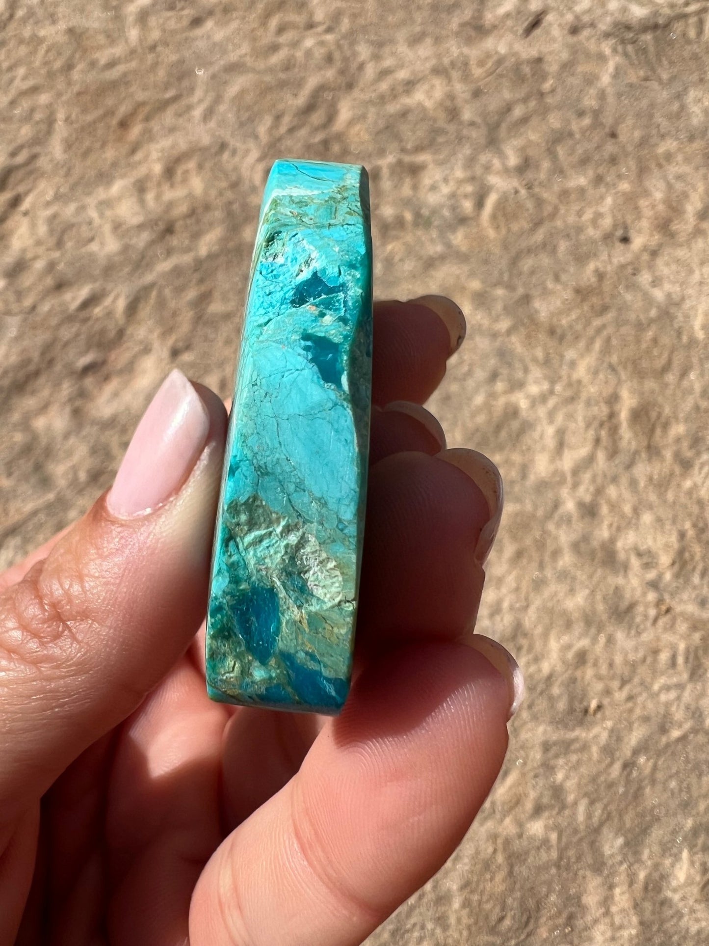 Peruvian Blue Opalina Slab 30g - Purple Door Alchemy