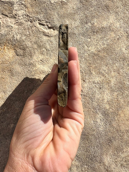 Peruvian Stromatolite Slab 135g - Purple Door Alchemy