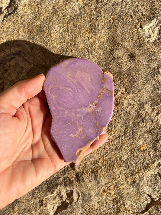Phosphosiderite Slab 101g - Purple Door Alchemy