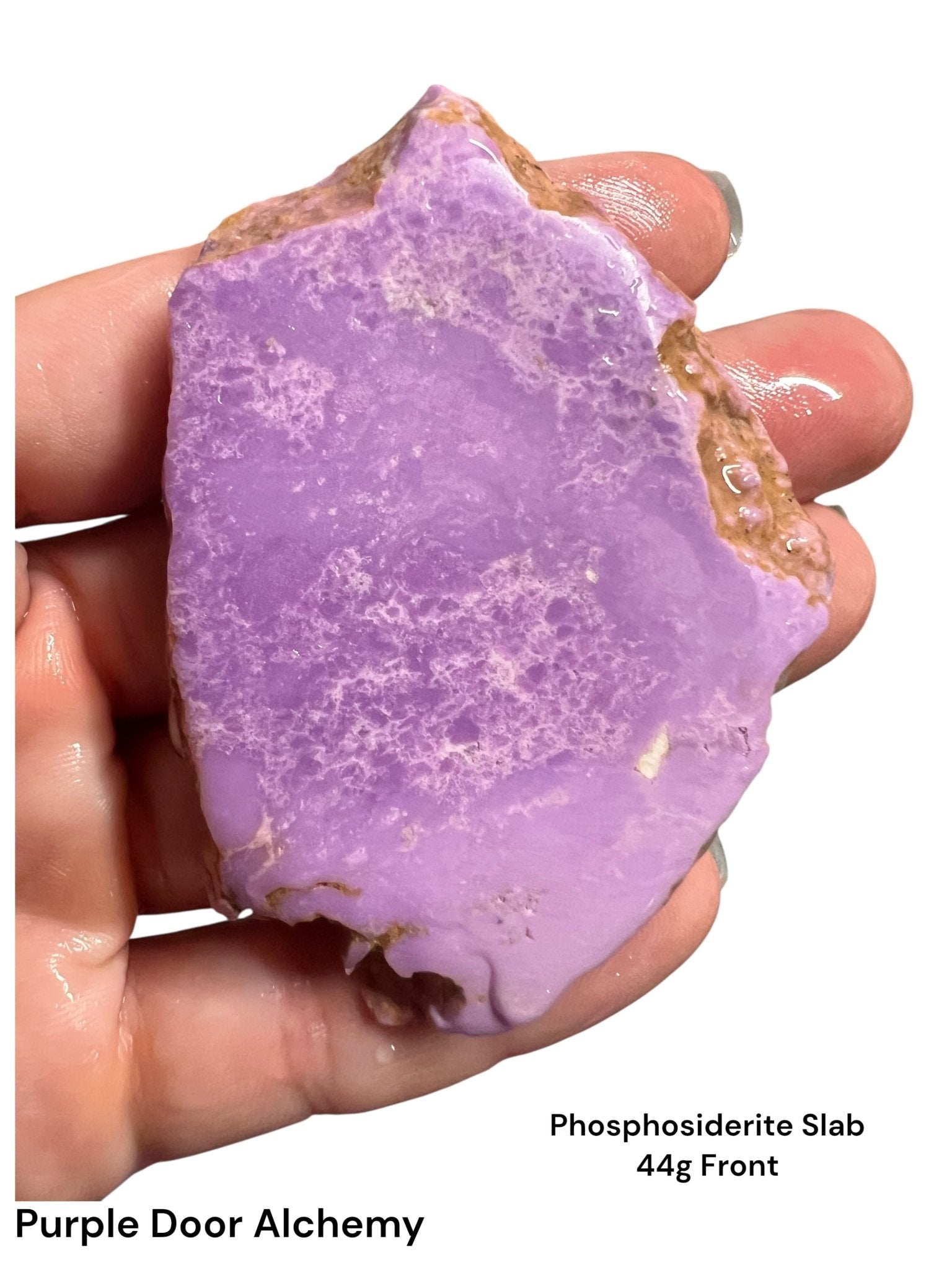 Phosphosiderite Slab 44g - Purple Door Alchemy