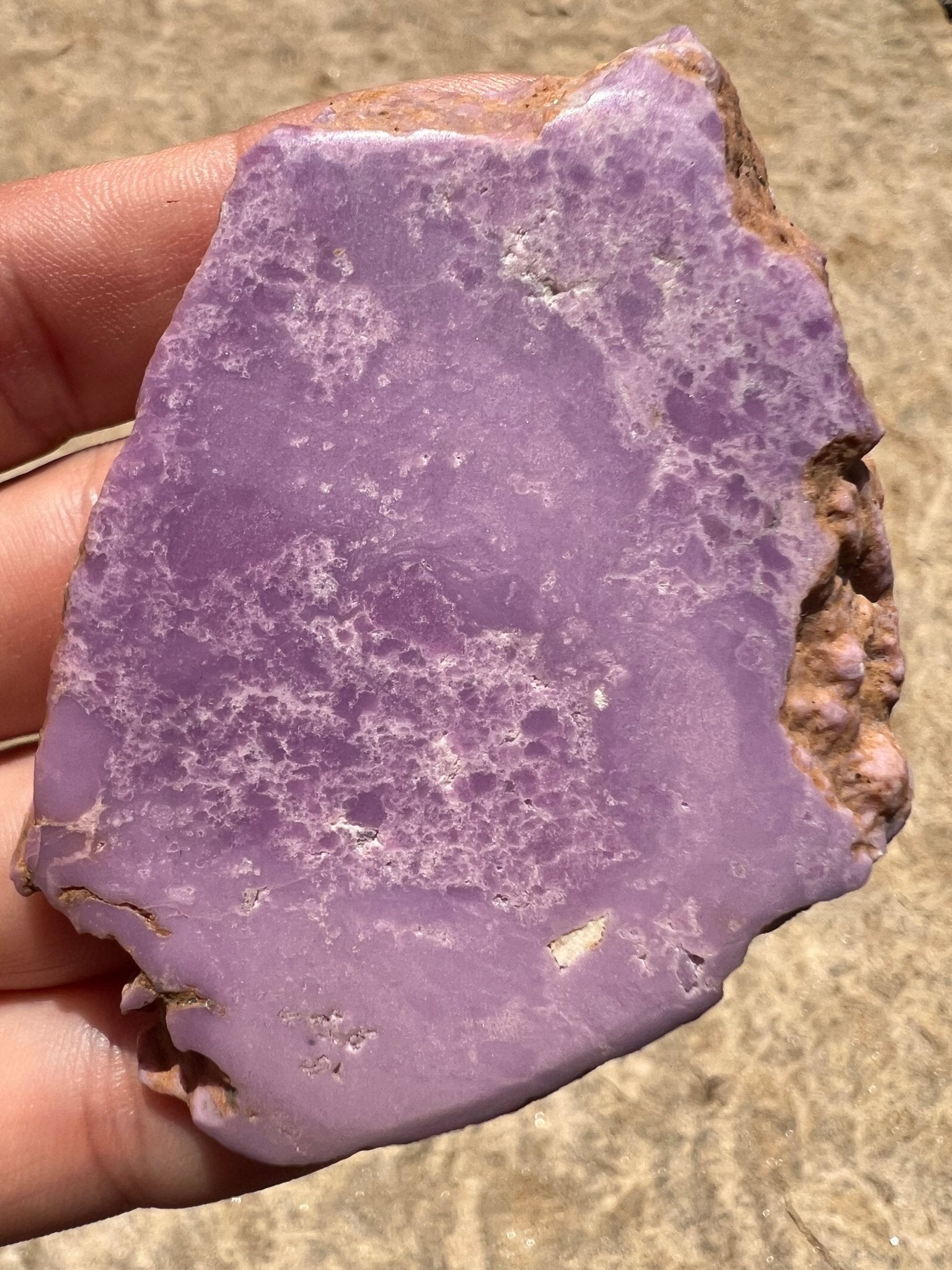 Phosphosiderite Slab 44g - Purple Door Alchemy