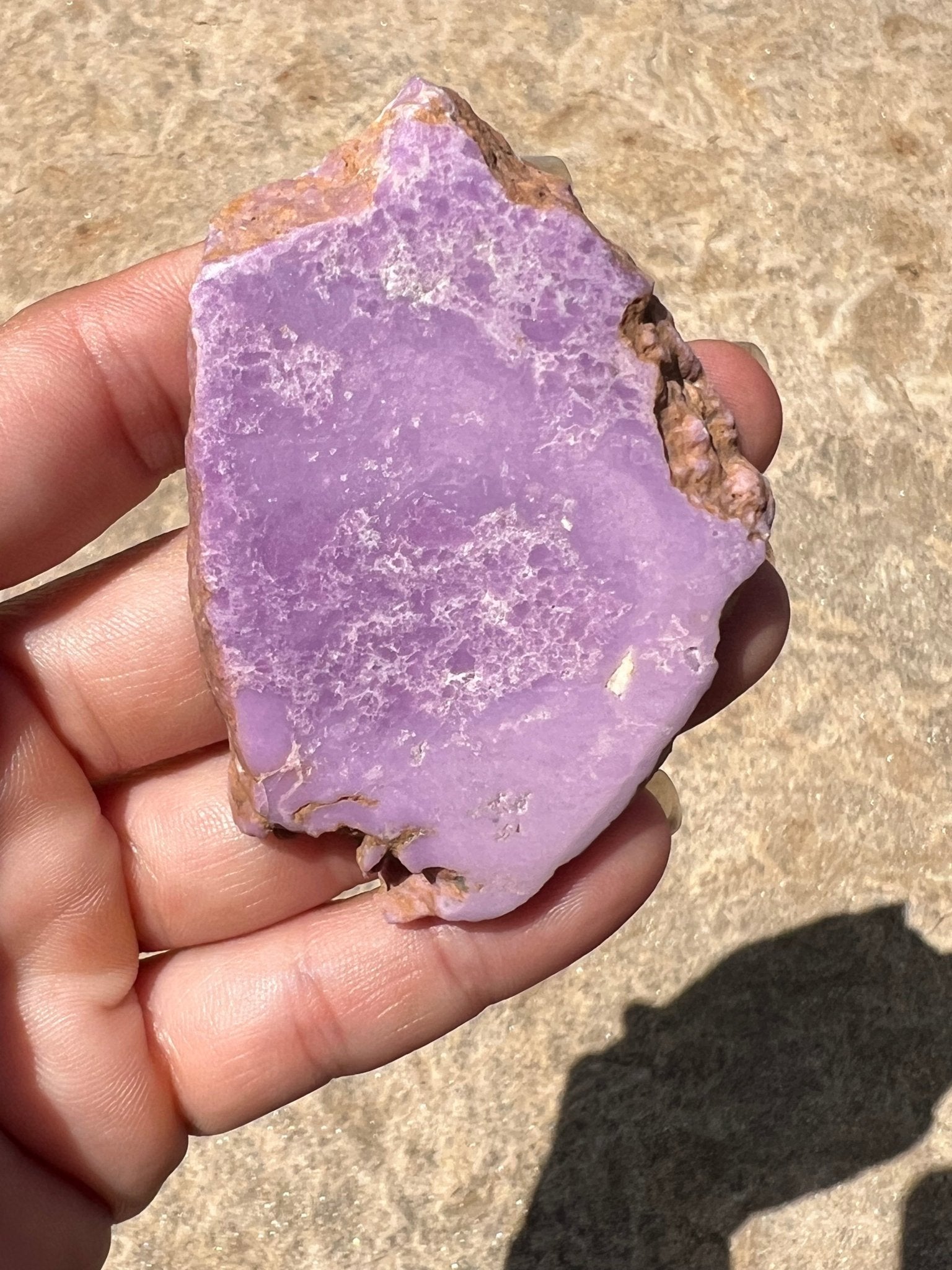 Phosphosiderite Slab 44g - Purple Door Alchemy