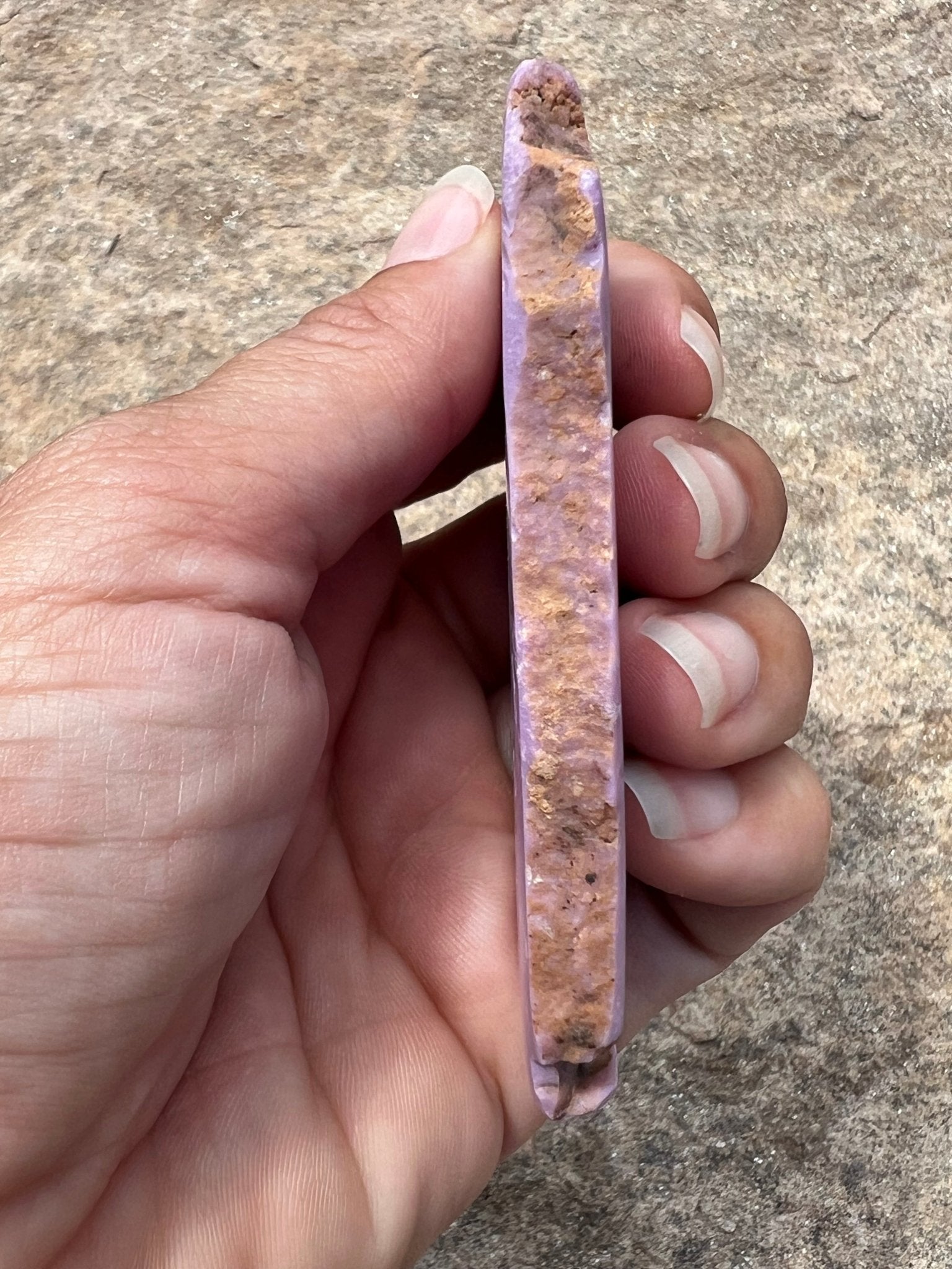 Phosphosiderite Slab 52g - Purple Door Alchemy