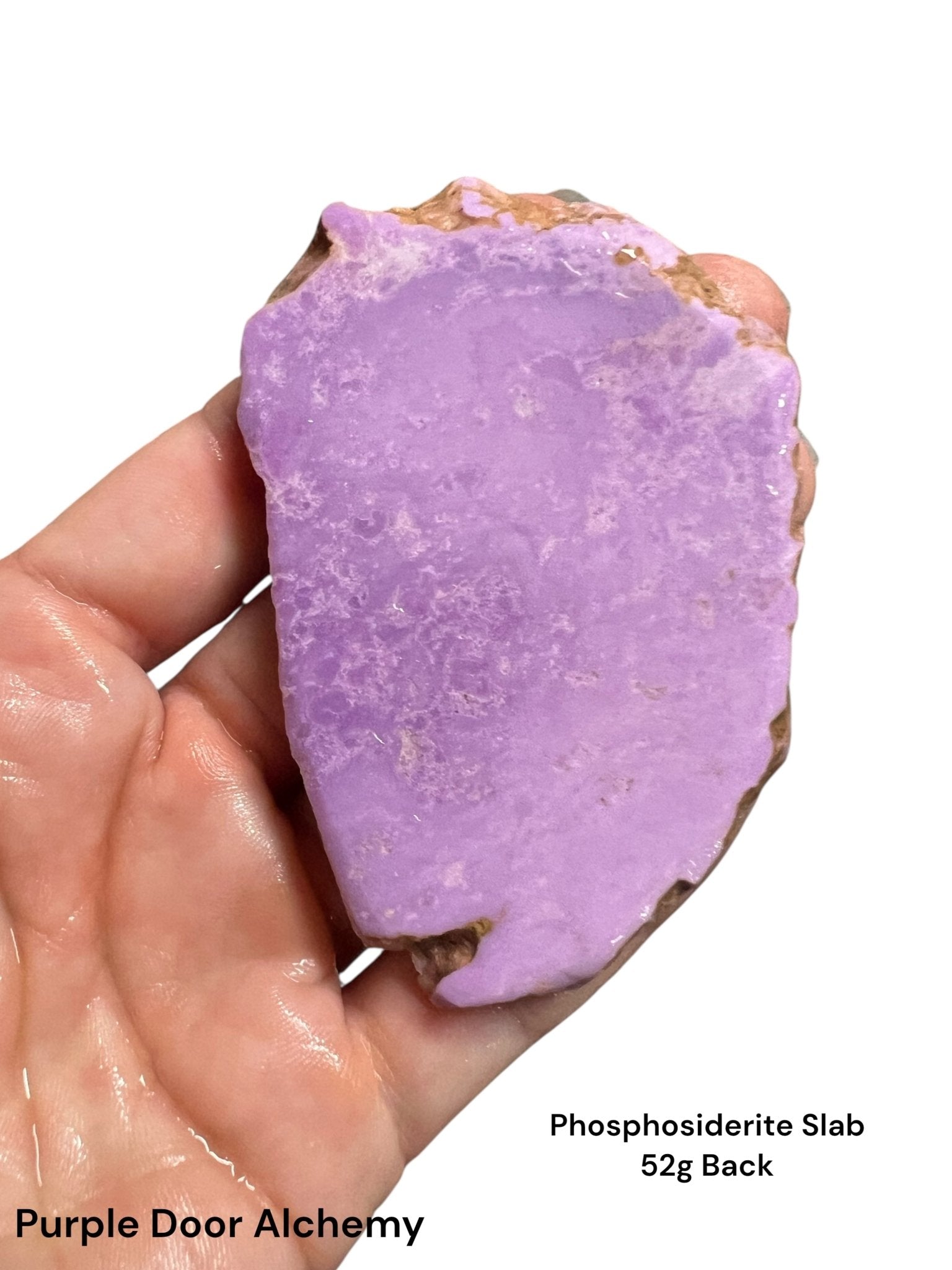 Phosphosiderite Slab 52g - Purple Door Alchemy