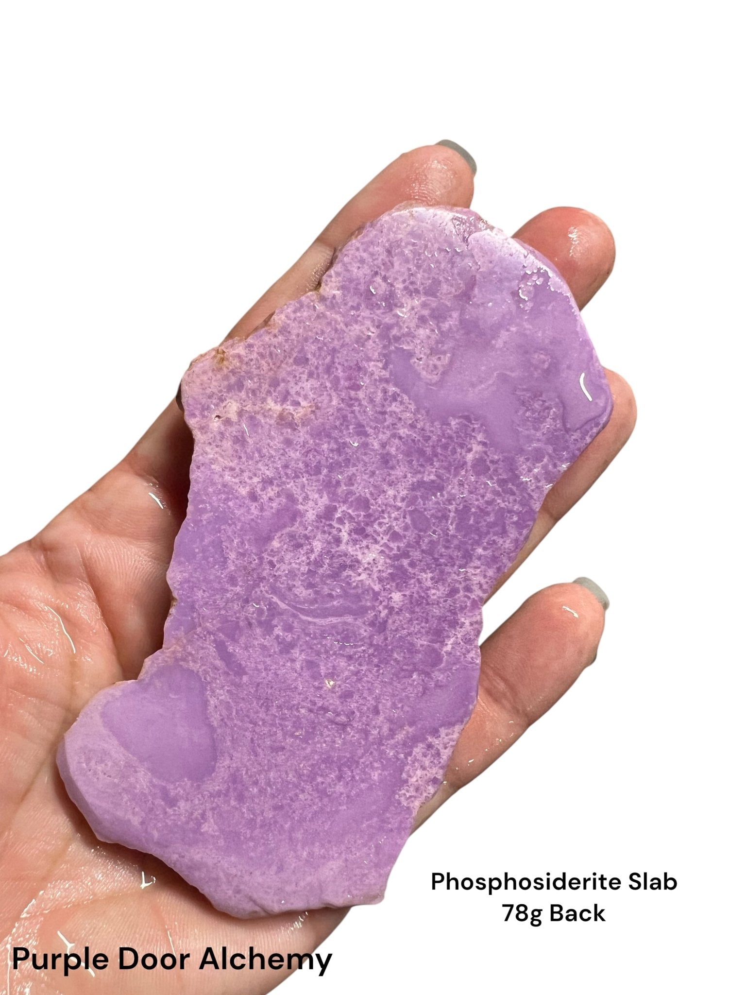 Phosphosiderite Slab 78g - Purple Door Alchemy