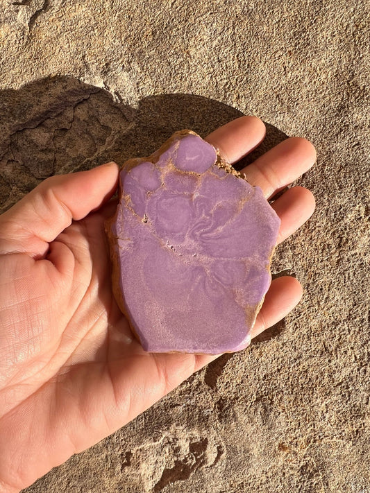 Phosphosiderite Slab 81g - Purple Door Alchemy