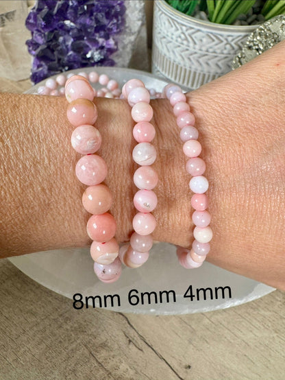 Pink Opal Bracelet - Purple Door Alchemy