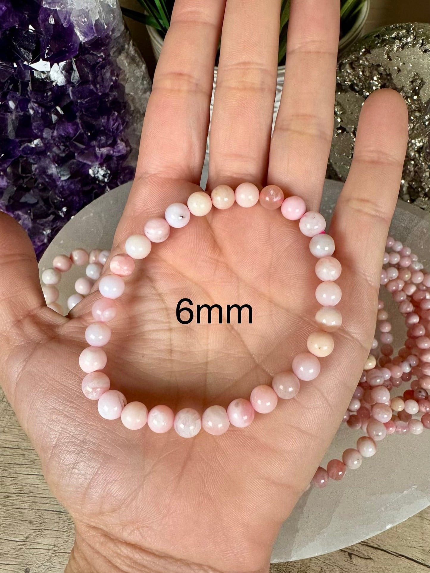 Pink Opal Bracelet - Purple Door Alchemy