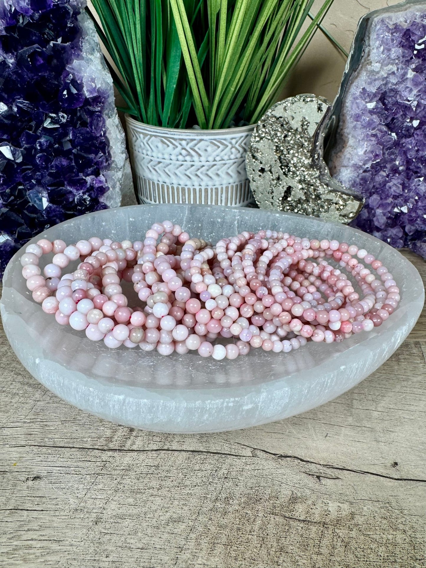 Pink Opal Bracelet - Purple Door Alchemy