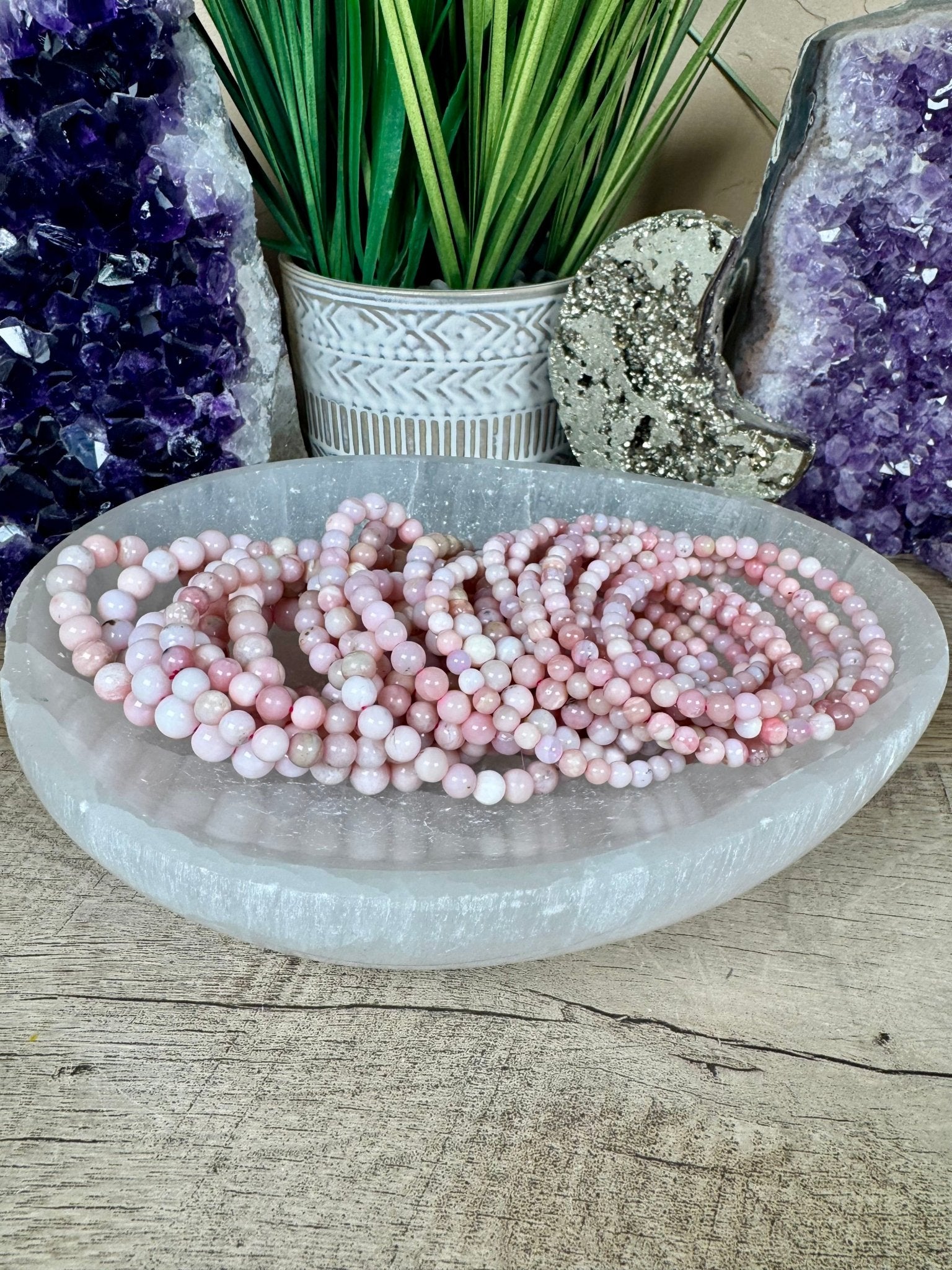 Pink Opal Bracelet - Purple Door Alchemy