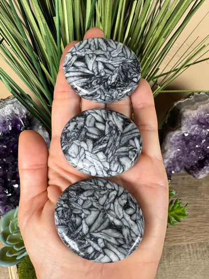 Pinolith Palm Stone - Purple Door Alchemy