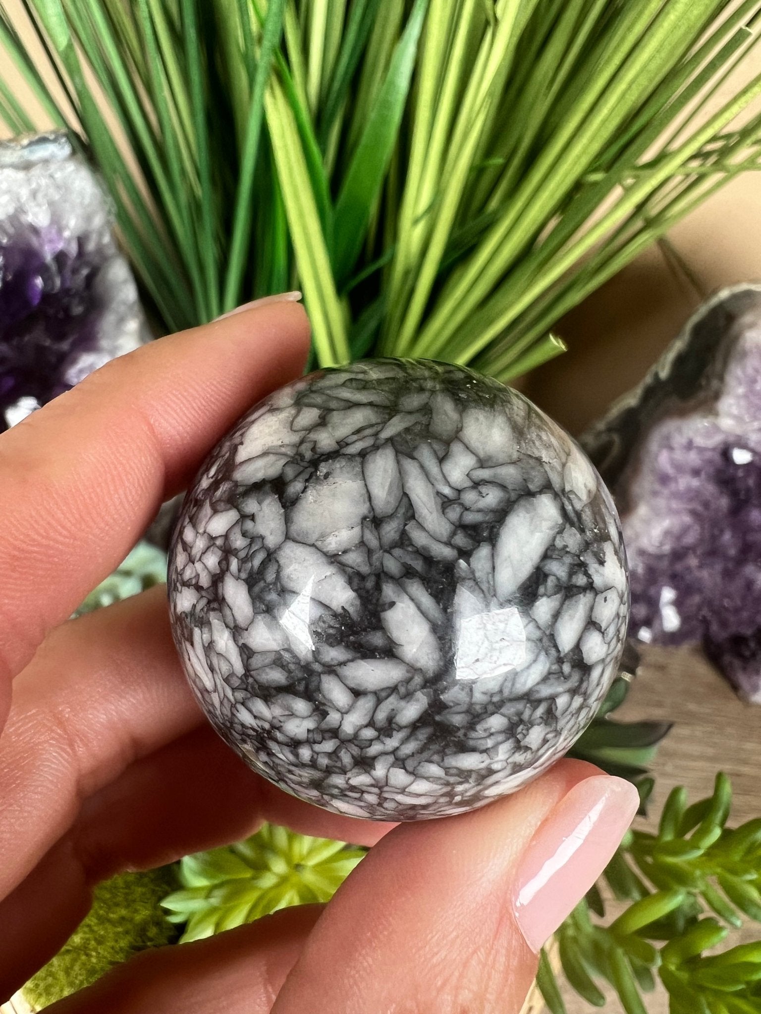 Pinolith Sphere - Purple Door Alchemy