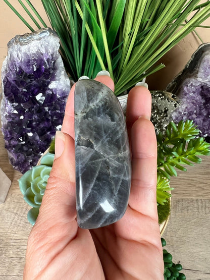 Polished Blue Labradorite Freeform 173g - Purple Door Alchemy
