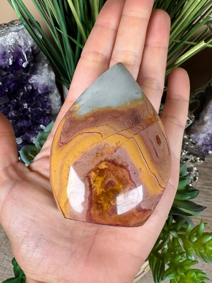 Polychrome Desert Jasper Flame 3.1in - Purple Door Alchemy