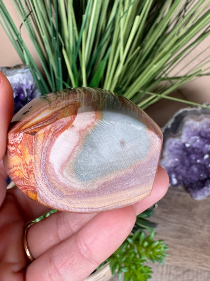Polychrome Desert Jasper Flame 3.1in - Purple Door Alchemy