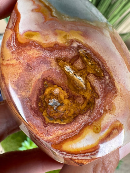 Polychrome Desert Jasper Flame 3.1in - Purple Door Alchemy