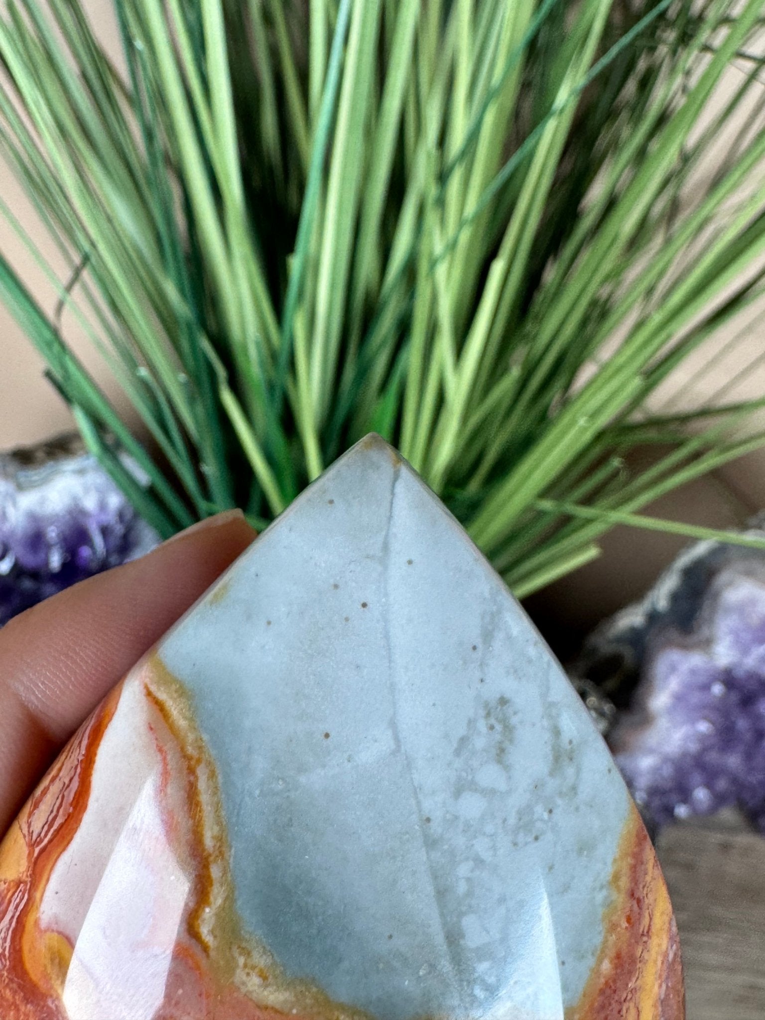 Polychrome Desert Jasper Flame 3.1in - Purple Door Alchemy