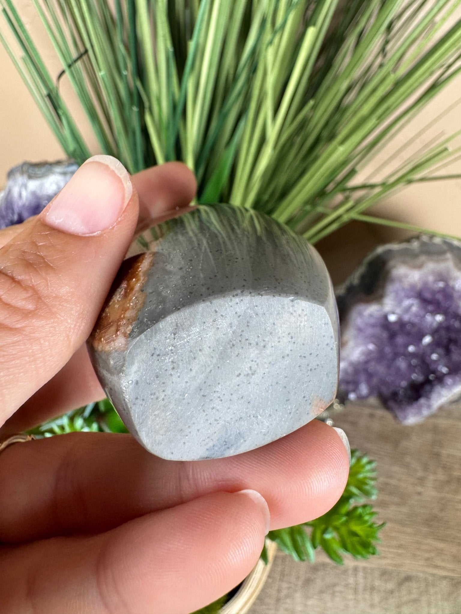 Polychrome Desert Jasper Flame 3.3in - Purple Door Alchemy