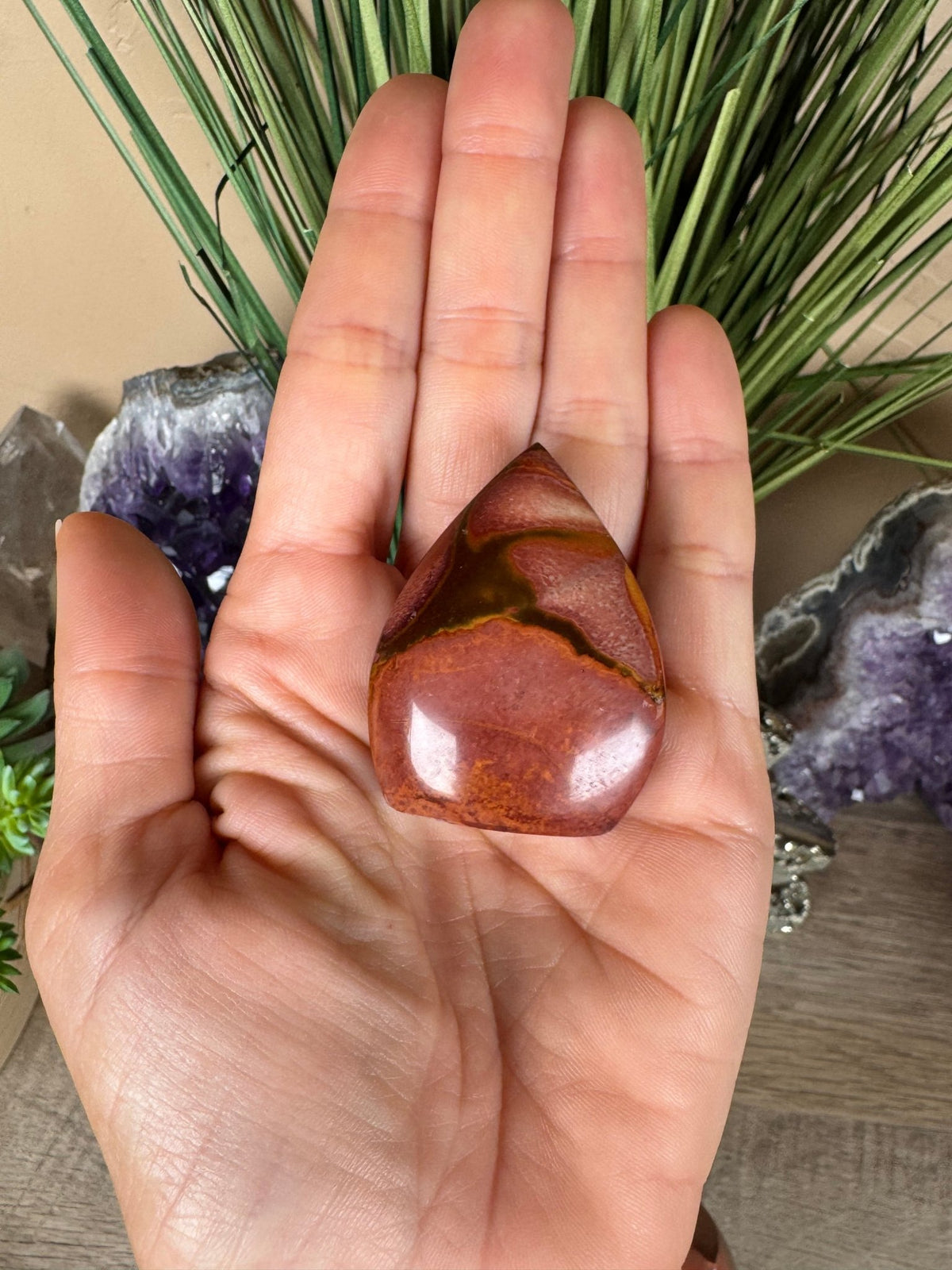 Polychrome Desert Jasper Flame - Purple Door Alchemy
