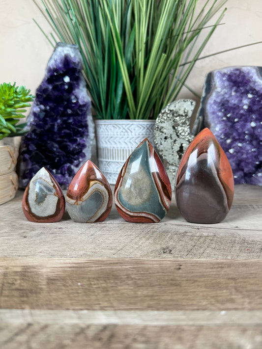 Polychrome Desert Jasper Flame - Purple Door Alchemy