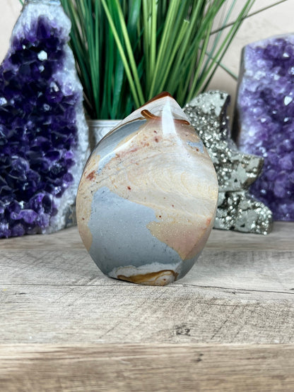 Polychrome Jasper Flame 4.1 Inch - Purple Door Alchemy