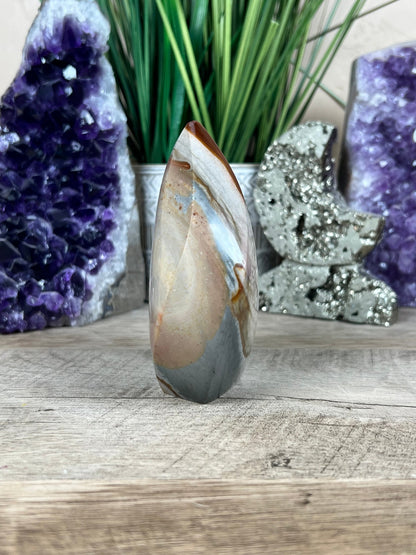 Polychrome Jasper Flame 4.1 Inch - Purple Door Alchemy