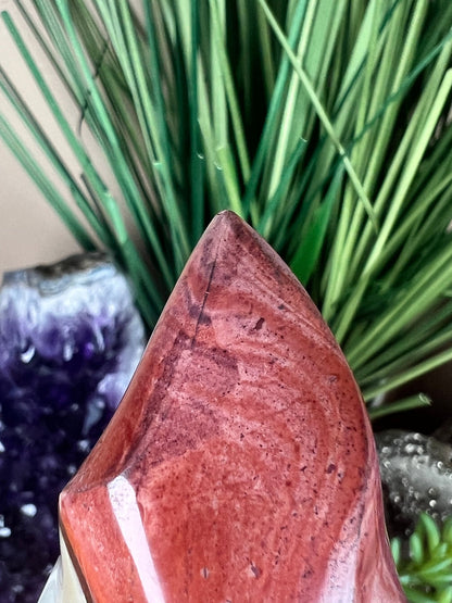 Polychrome Jasper Flame 4.35in - Purple Door Alchemy