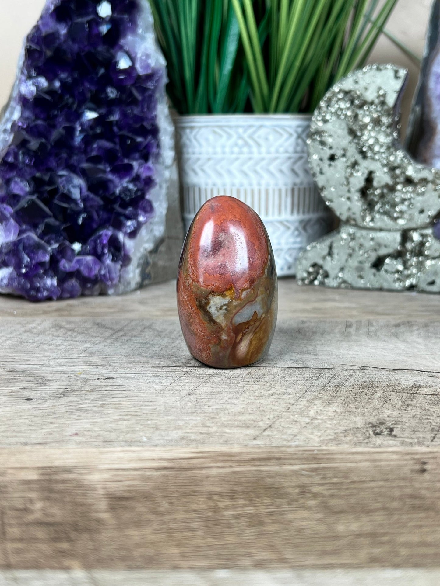 Polychrome Jasper Freeform 2.2in - Purple Door Alchemy