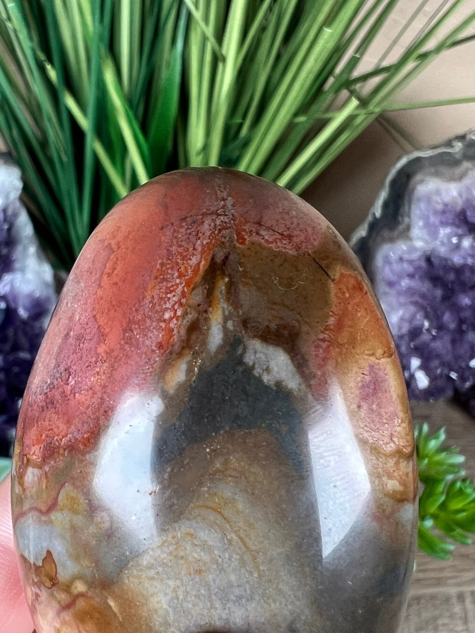 Polychrome Jasper Freeform 2.2in - Purple Door Alchemy