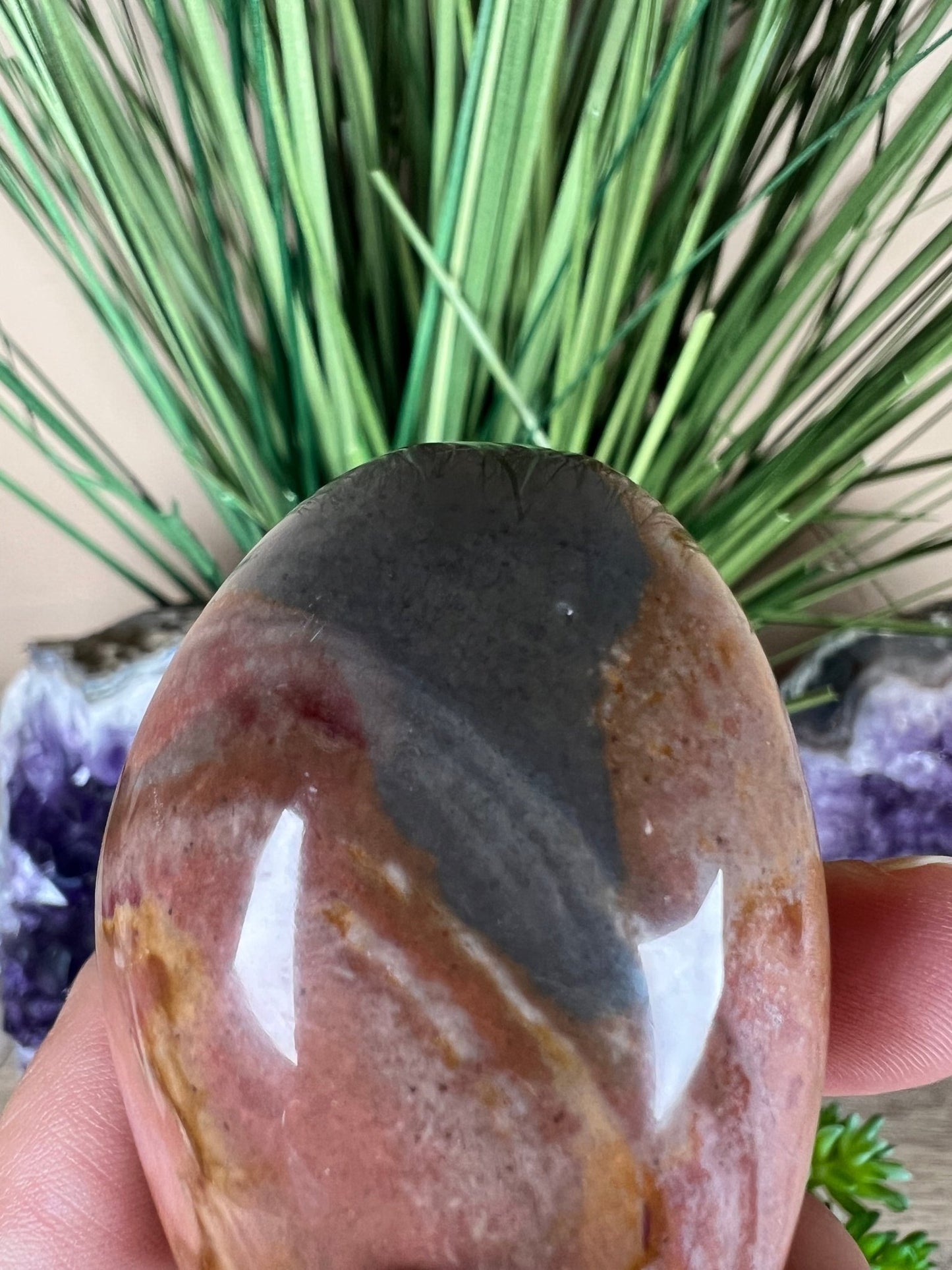 Polychrome Jasper Freeform 2.36in - Purple Door Alchemy