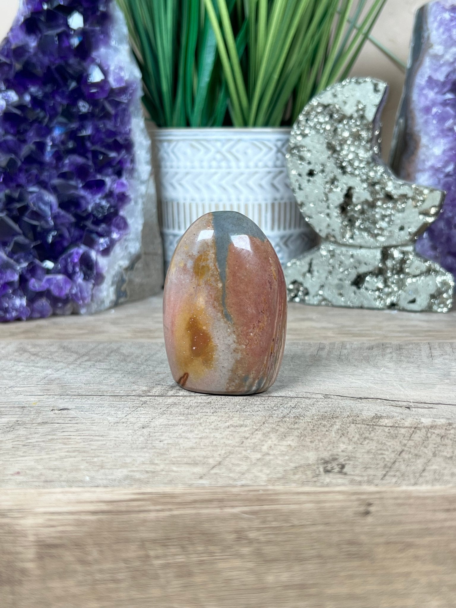 Polychrome Jasper Freeform 2.36in - Purple Door Alchemy