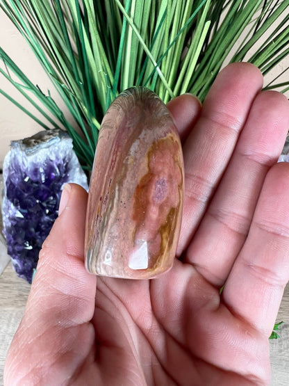 Polychrome Jasper Freeform 2.36in - Purple Door Alchemy